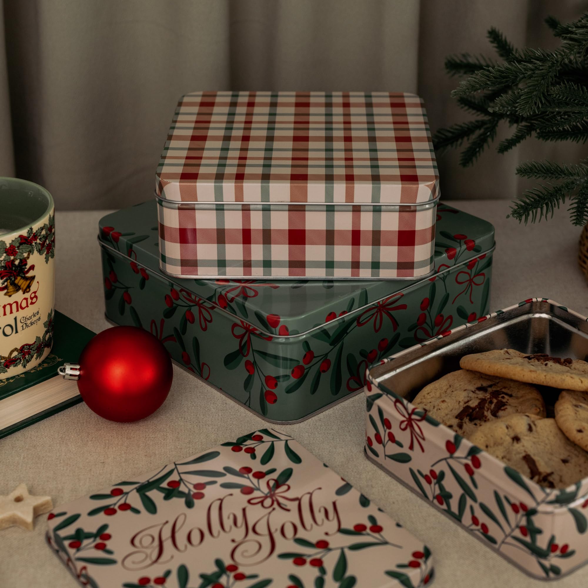 Steel Mill & Co: ideas de regalo navideñas con latas decorativas.