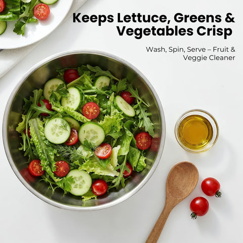 STELLAGRO diseño multifuncional para cocina: ensaladas, frutas y más