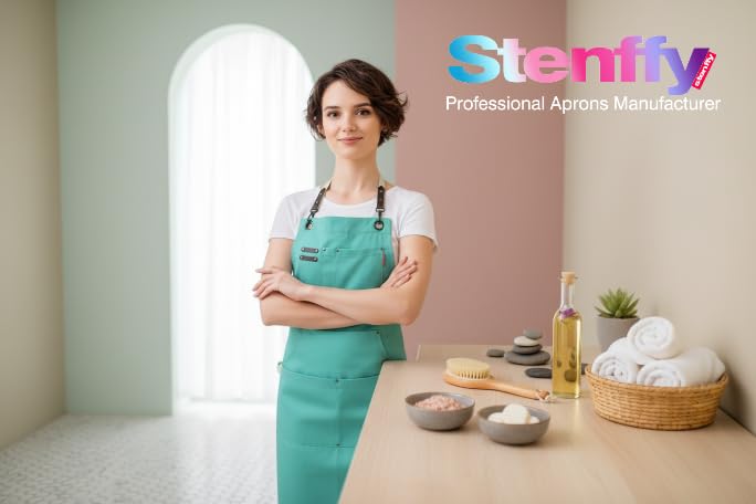 Delantal Stenffy para uso diario en cocina, taller y jardín.