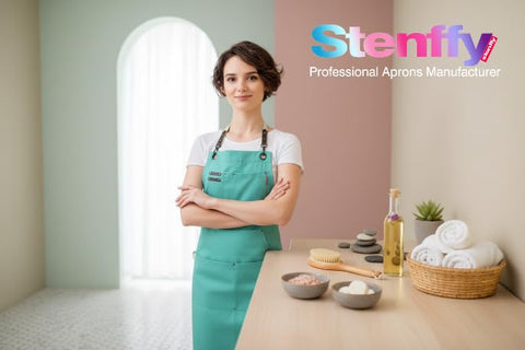 Delantal Stenffy para uso diario en cocina, taller y jardín.