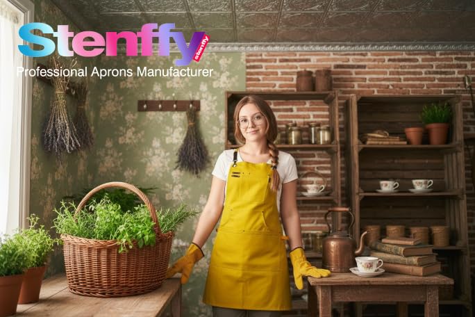 Delantal Stenffy profesional con cobertura total
