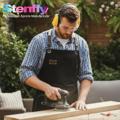 Stenffy delantal universal para tallas M a XXL, ajuste cómodo