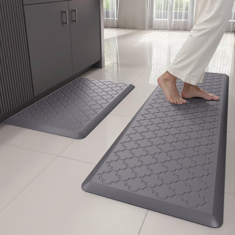 StepAura alfombrilla cocina antifatiga 439x737 cm, espuma de alta densidad para mayor confort.