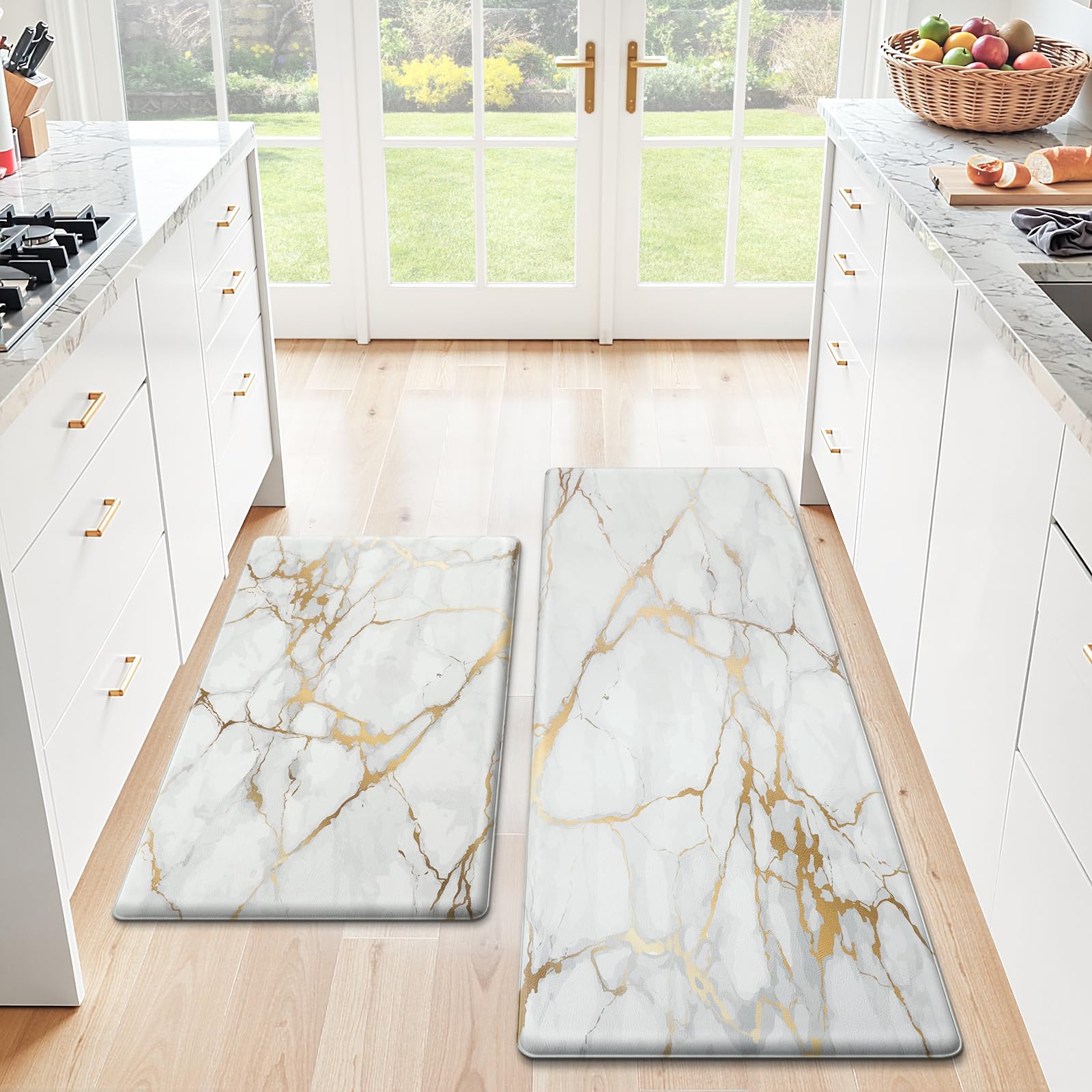 StepLively felpudo de cocina junto al fregadero, con base antideslizante para más seguridad