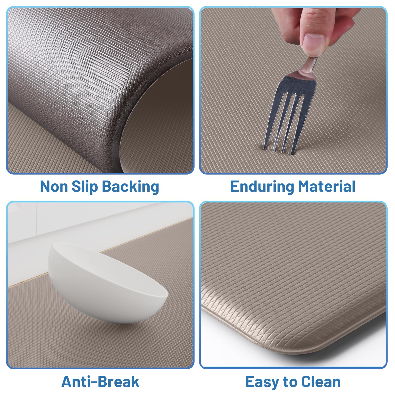 Tapete StepLively antideslizante trasero para mayor seguridad.