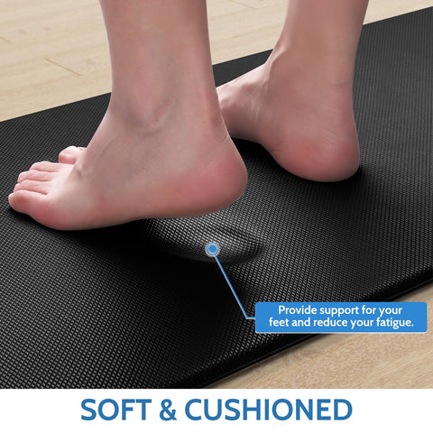 StepLively tapete de cocina con diseño práctico une estilo y comodidad.