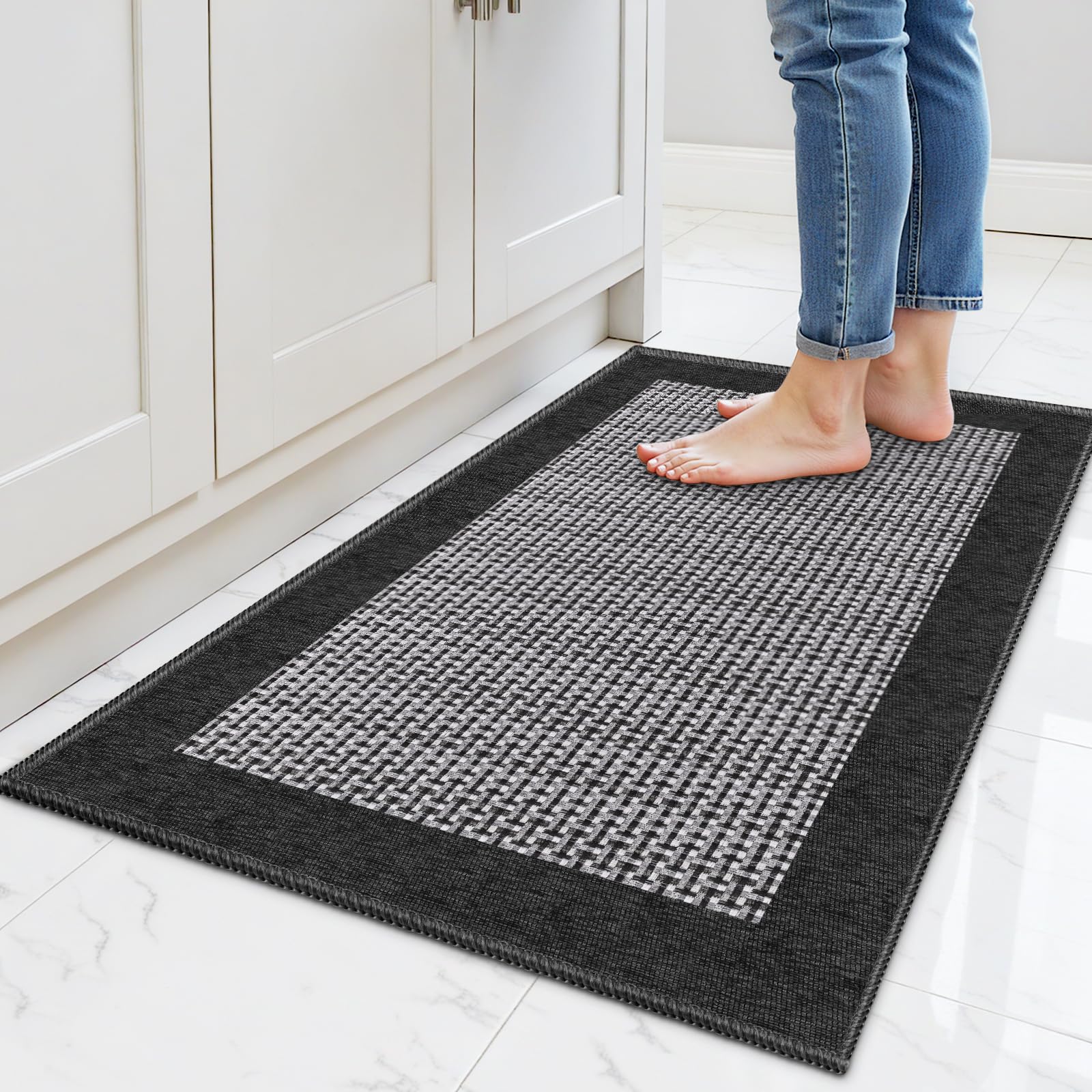 StepRite Alfombra Cocina 32x20, soporte cómodo para cocinar largas horas.