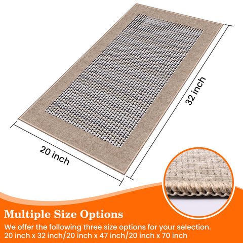 StepRite Alfombra absorbente de chenille para la cocina