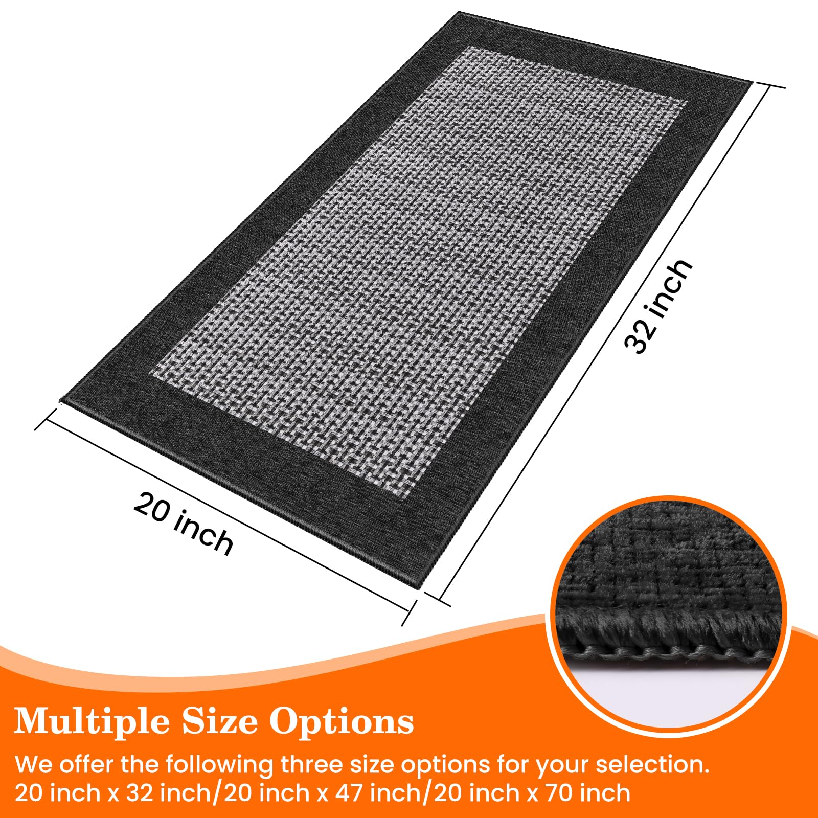 StepRite Alfombra Cocina Antideslizante, seguridad en suelos de baldosas y madera.