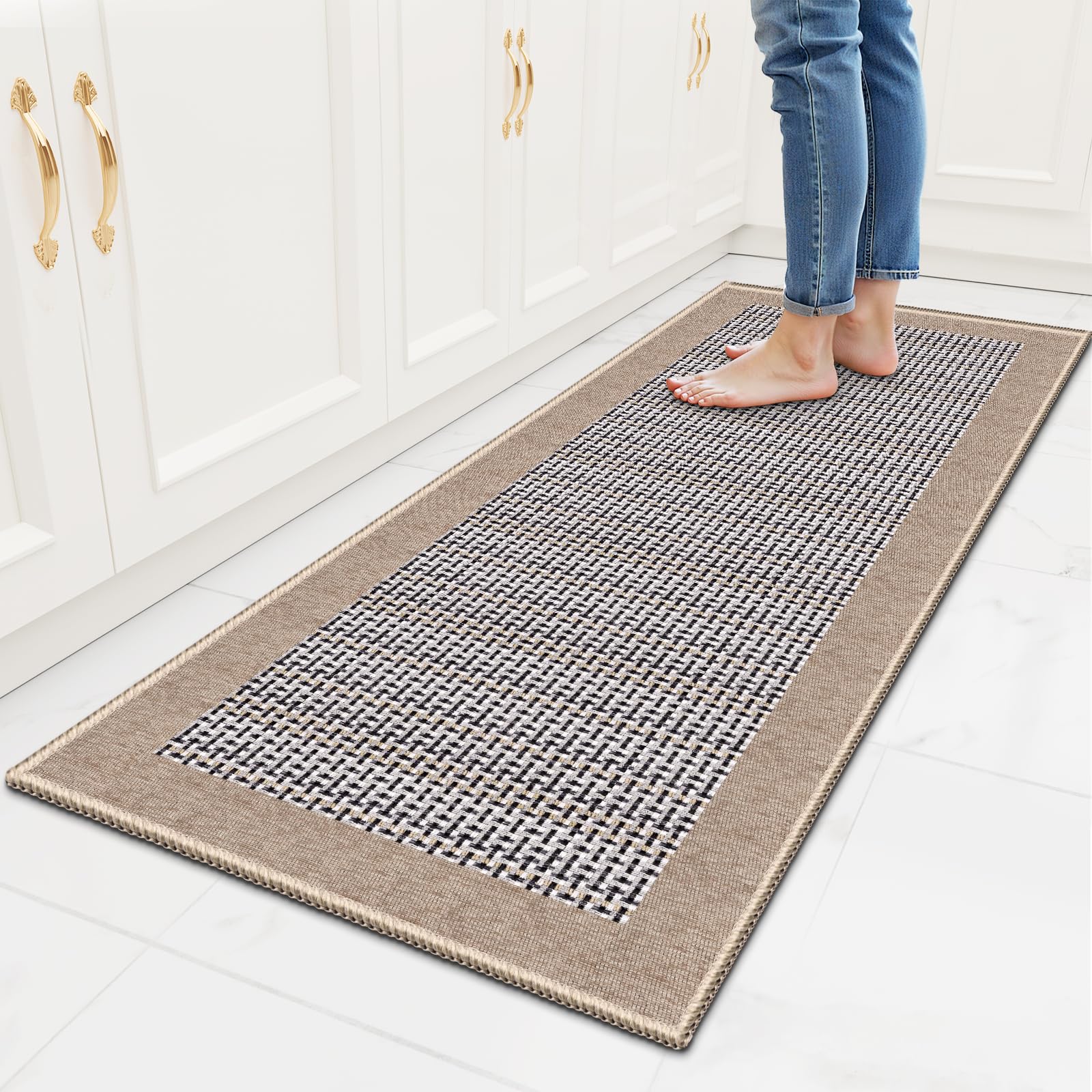 StepRite alfombra cocina antideslizante 47x20 para seguridad al pisar.