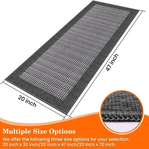 StepRite alfombra de chenille absorbente para cocina y entrada