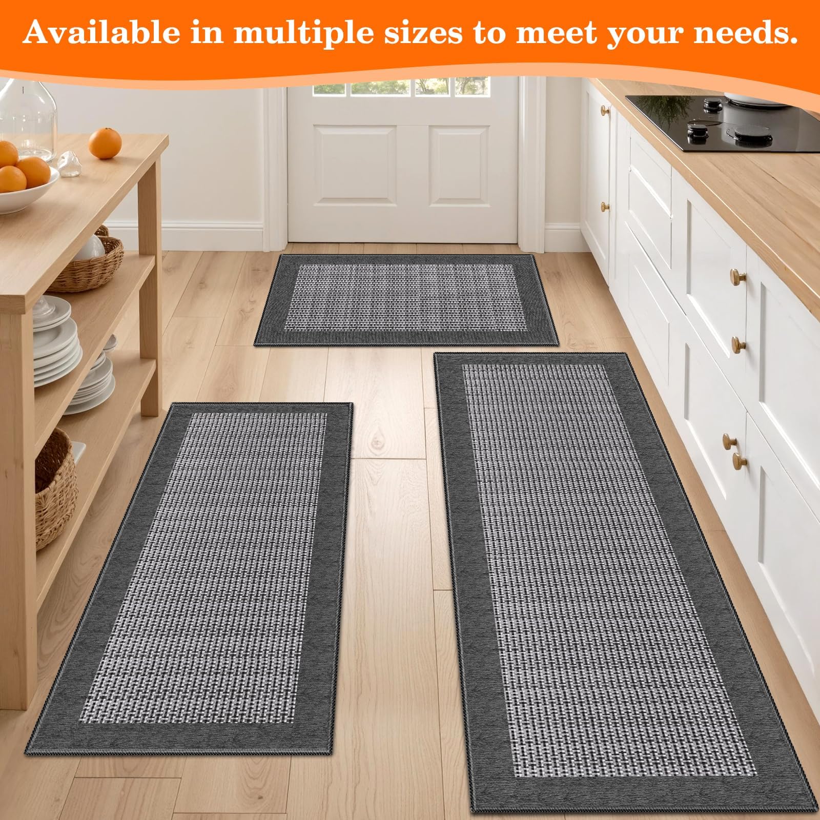 Diseño gris StepRite para estilo versátil en cualquier cocina