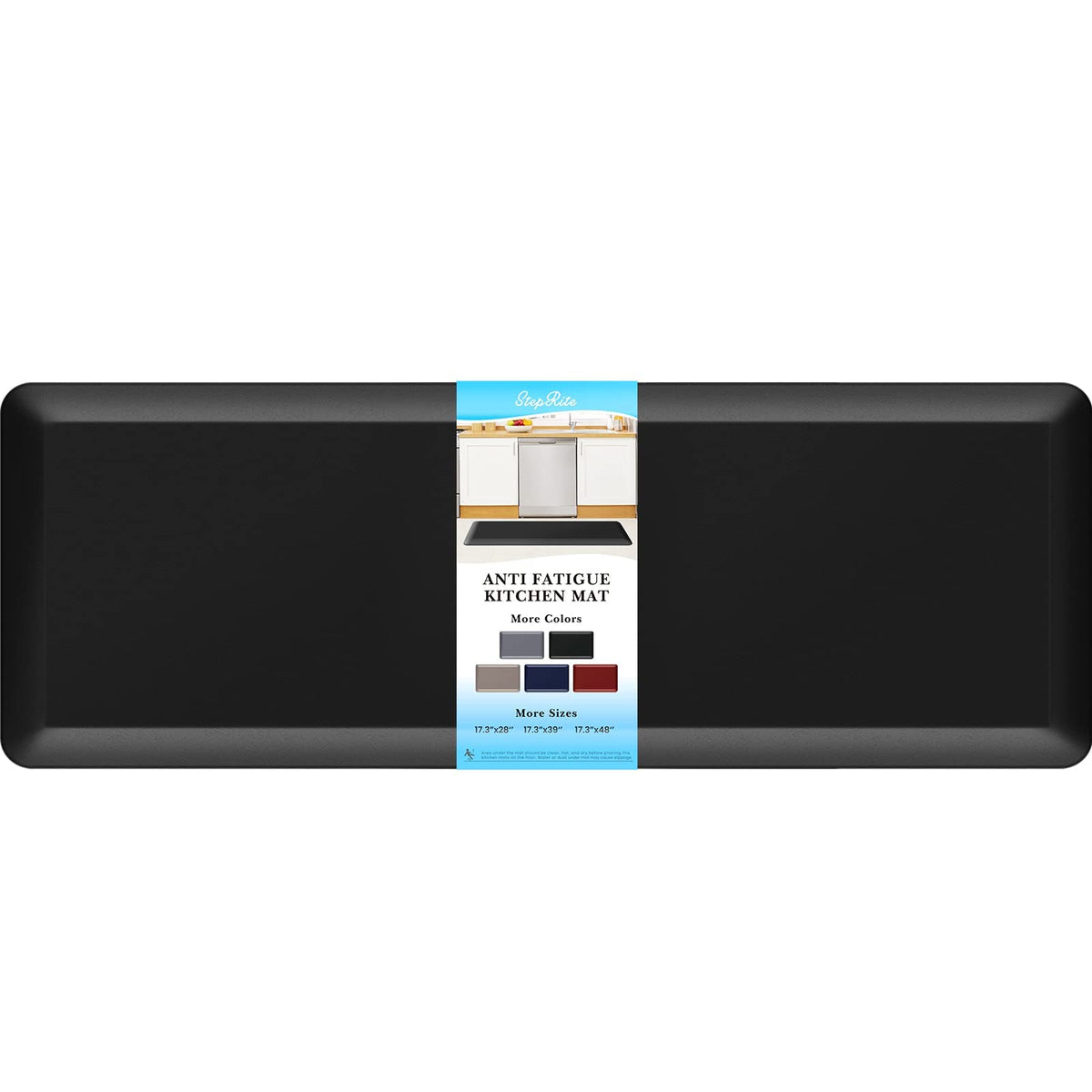 StepRite, almohadilla de cocina, vista superior, espesor de 20 mm para mayor comodidad.