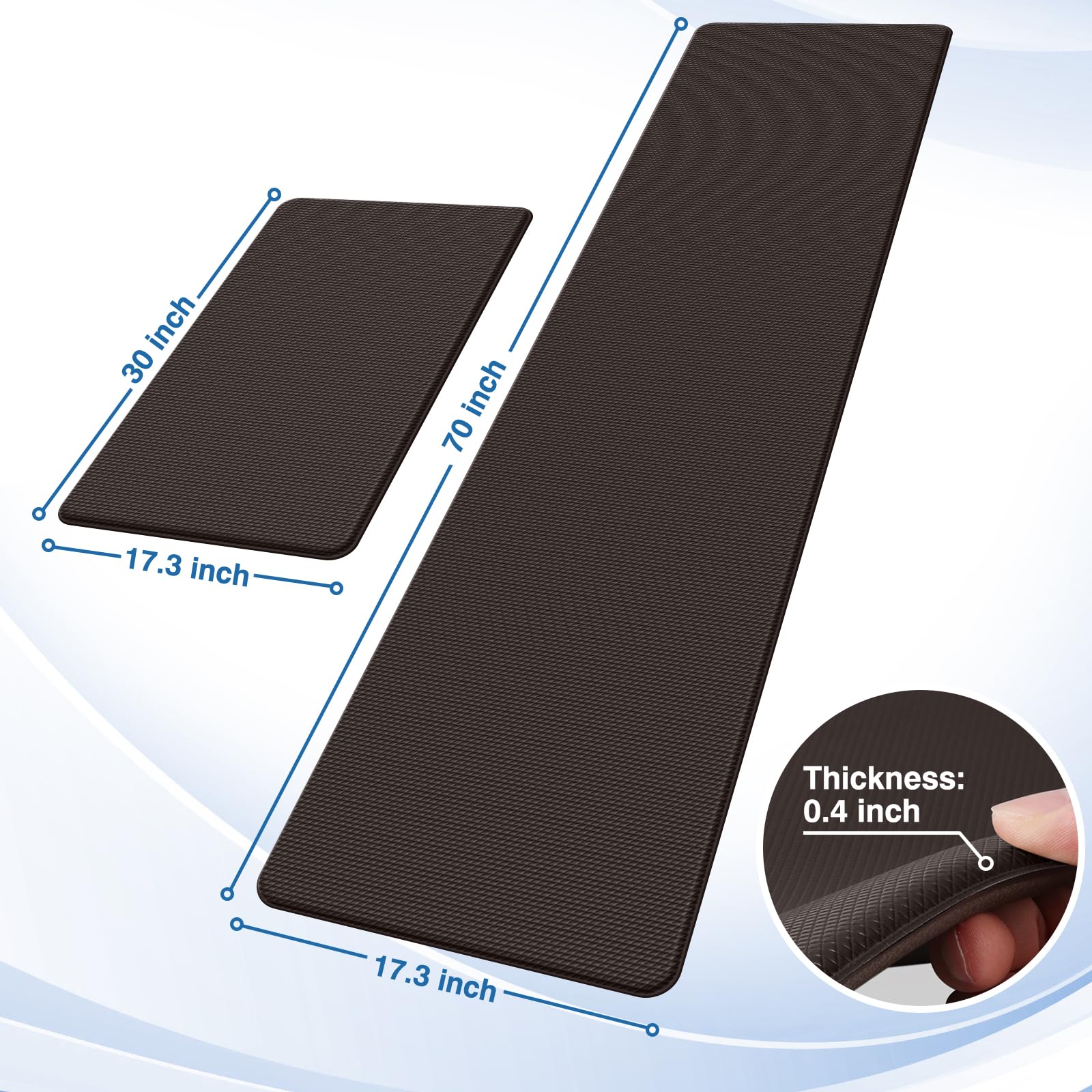 StepRite alfombra antideslizante para cocina mejora la seguridad en pisos.