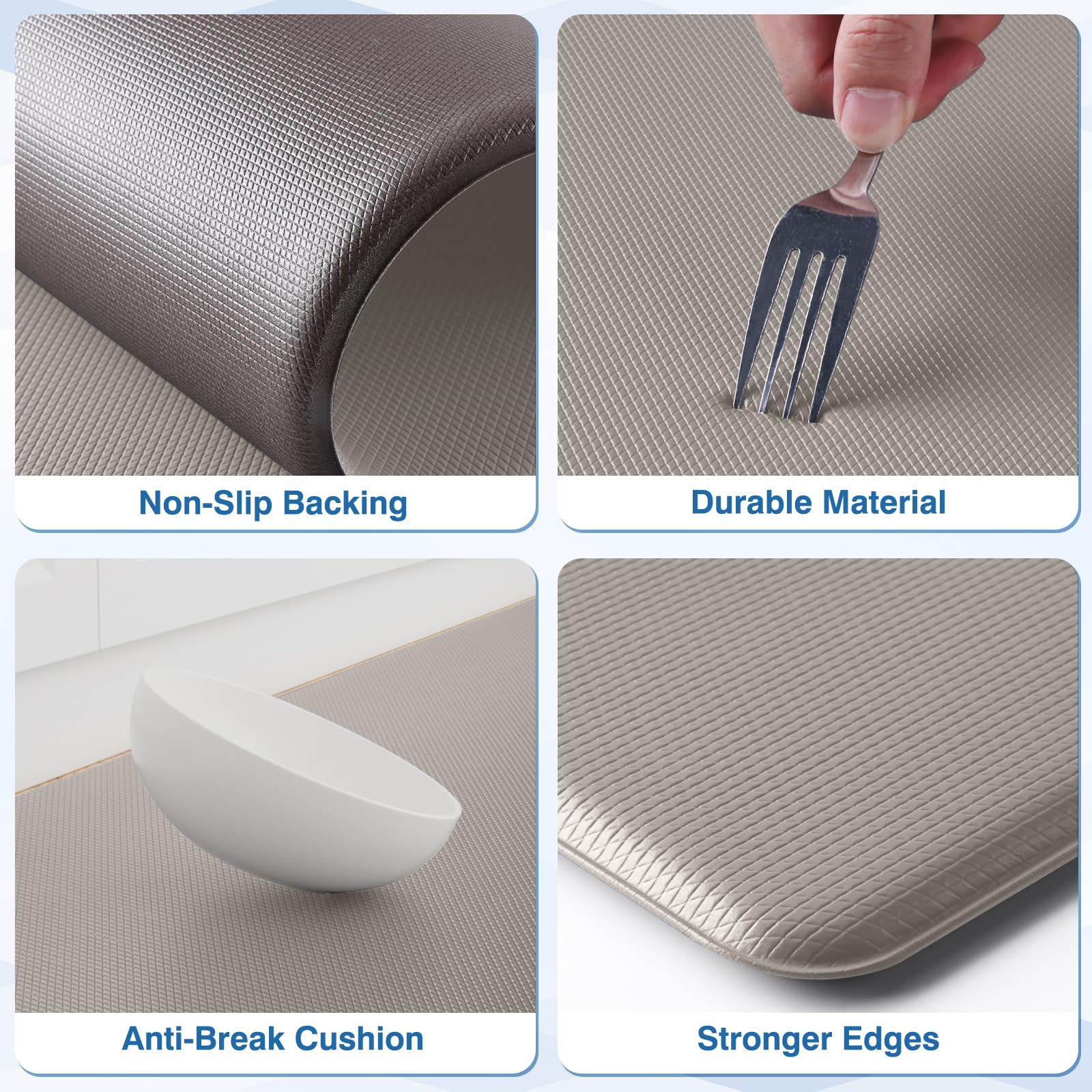 StepRite: textura resistente a manchas facilita la limpieza