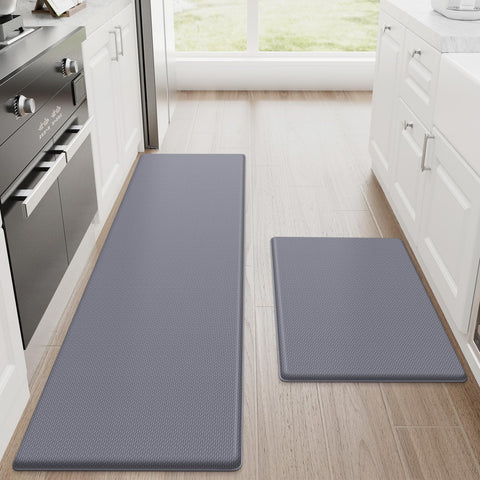 Almohadilla StepRite para cocina anti-fatiga, dos piezas, cómoda para uso prolongado