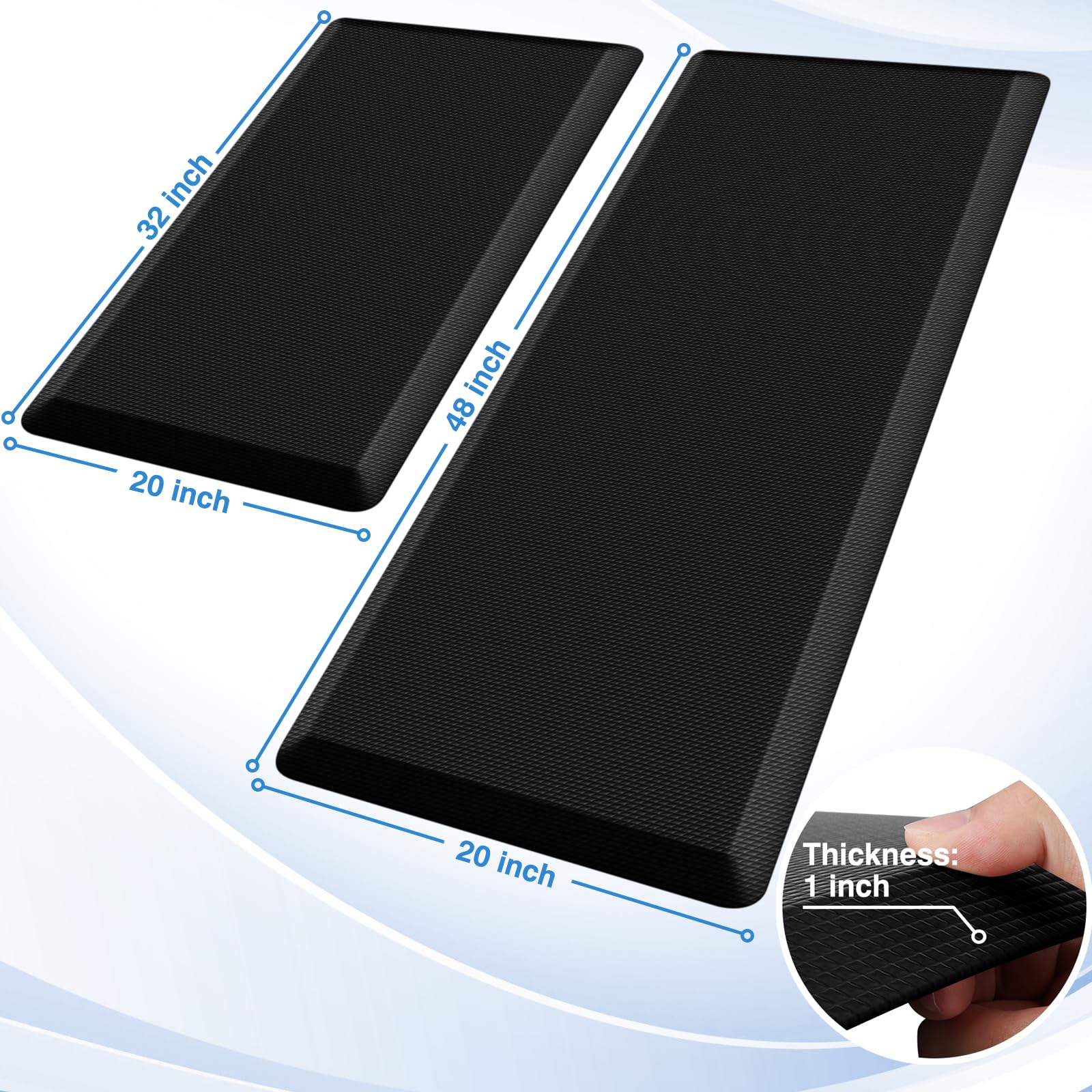 StepRite alfombrilla antideslizante para cocina mejora la seguridad en suelos variados.