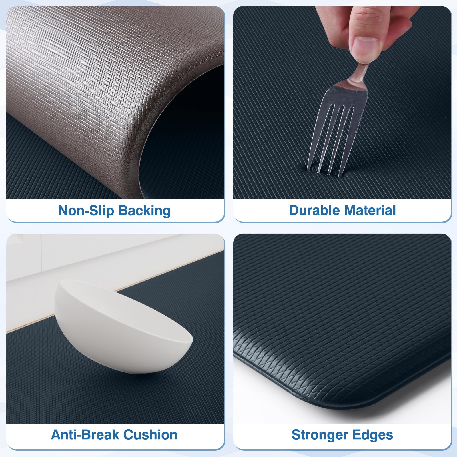 Estera StepRite de cocina resistente al agua, fácil de limpiar