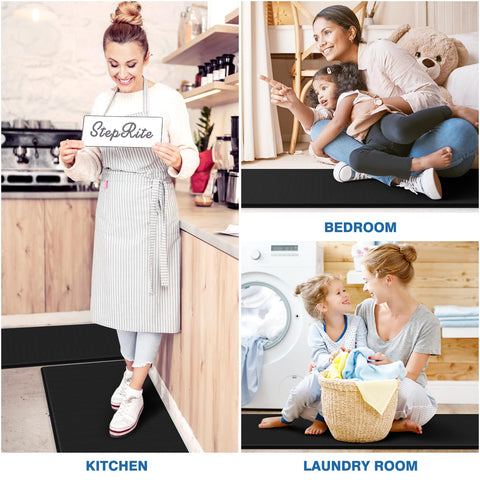 StepRite tapete cocina usos múltiples 1, ideal para cocina, lavandería y oficina.