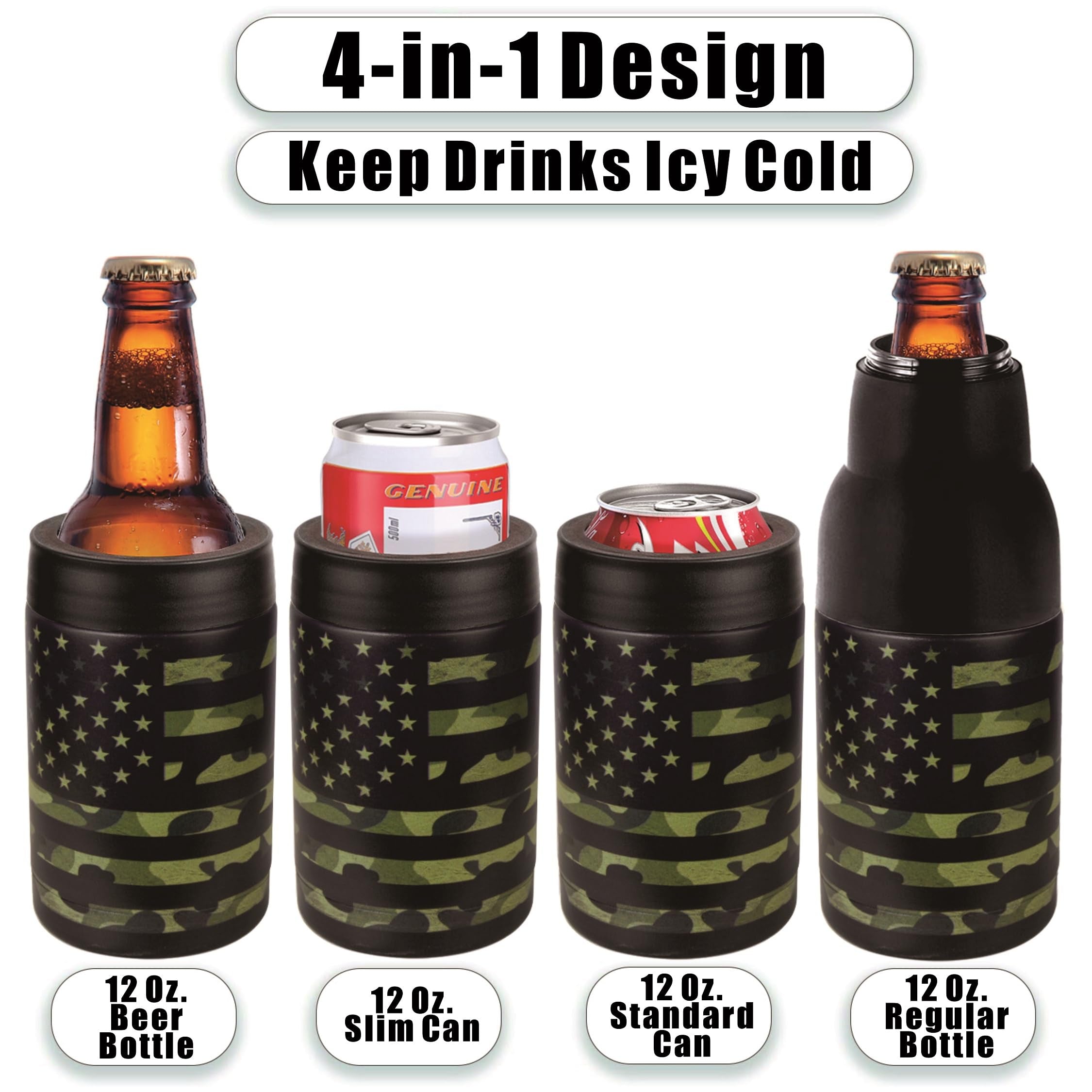 Stepstall abre-botellas integrado para disfrutar sin buscar herramientas.