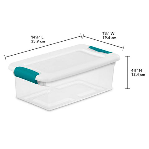 Sterilite 14928012, empaque compacto, solución de almacenamiento para mudanzas.