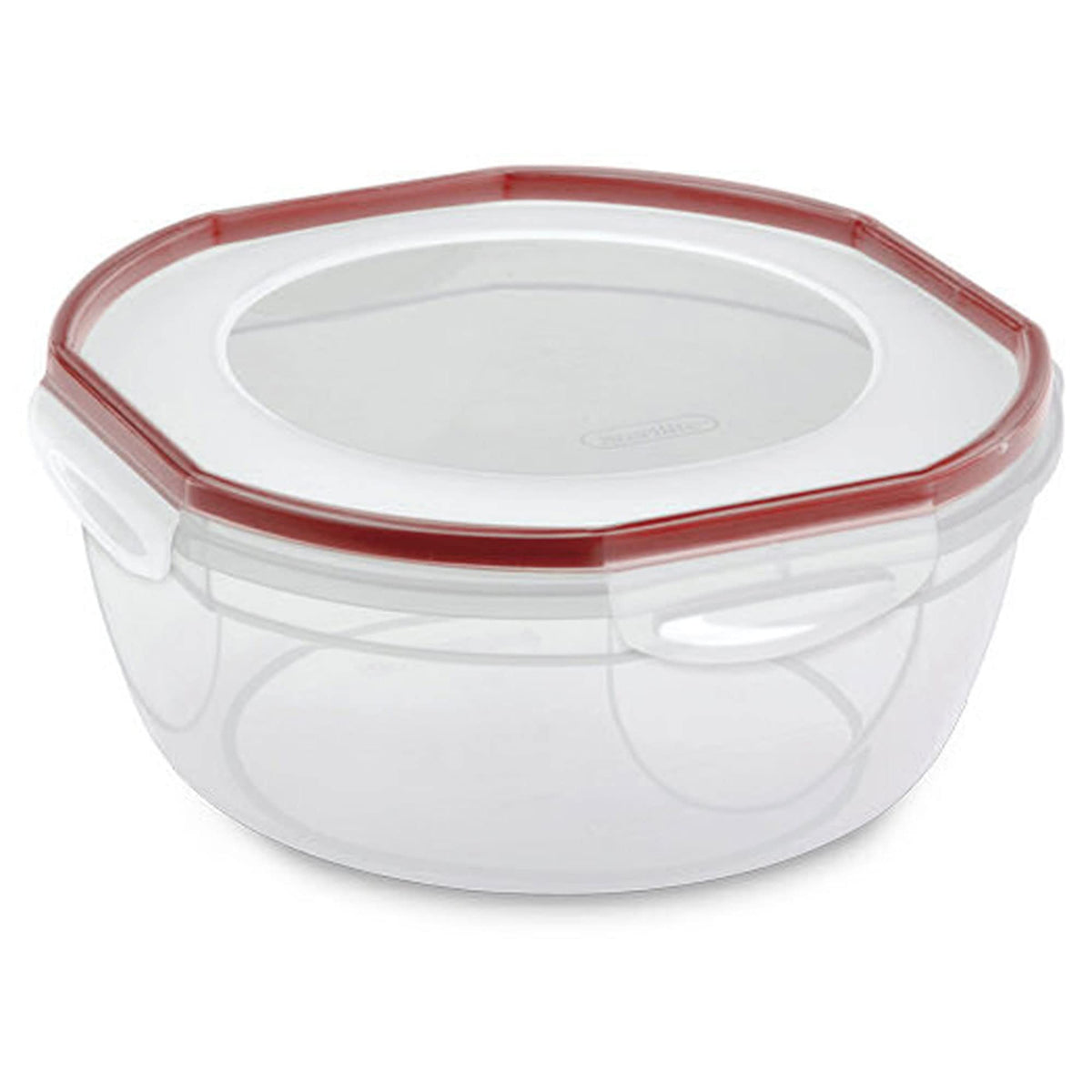 Sterilite bol rojo cohete Ultra Sellado con tapa, ideal para conservar porciones.