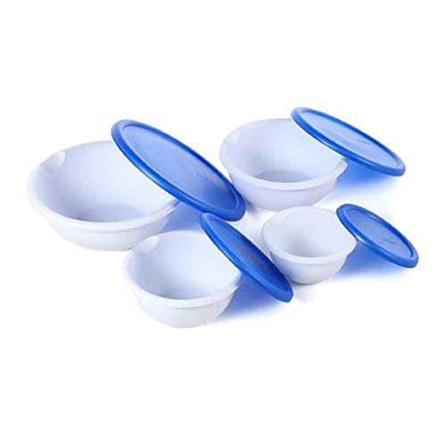 Sterilite: detalle de la tapa azul y borde resistente, cierre seguro
