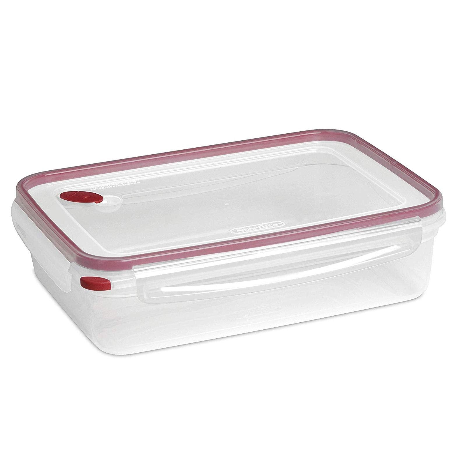 Sterilite Ultra-Seal contenedor rectangular de 16 tazas, perfecto para sobras y comidas para la semana.