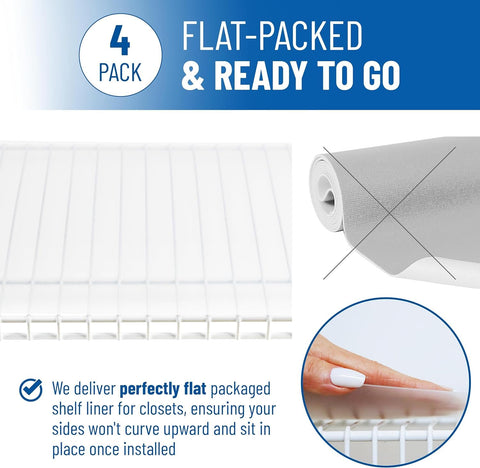 Sterling Shelf Liners calibre 30 para mayor durabilidad.