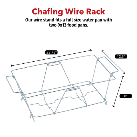 Sterno base estable para chafer con soporte seguro