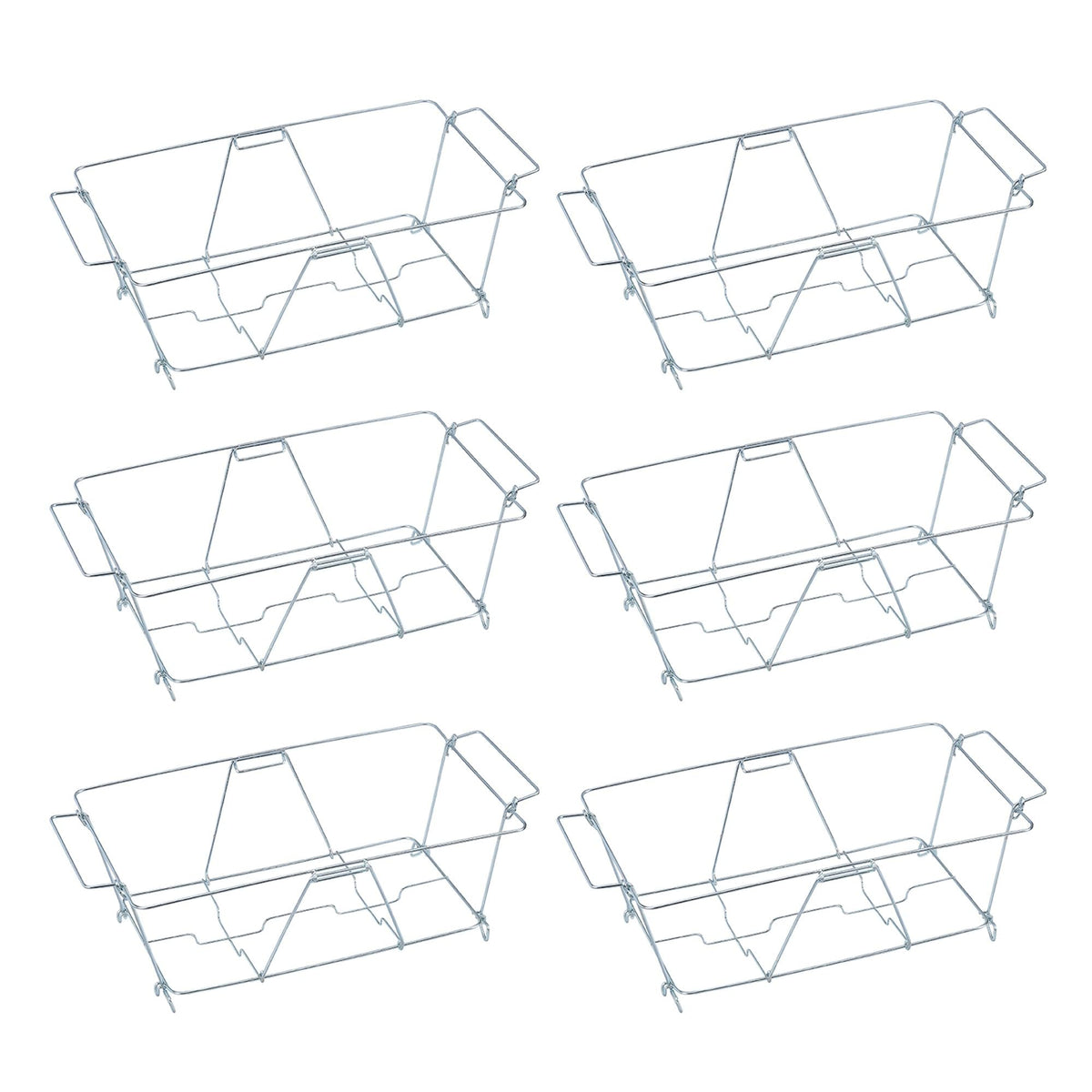 Sterno bastidor plegable para chafer facilita servicio caliente