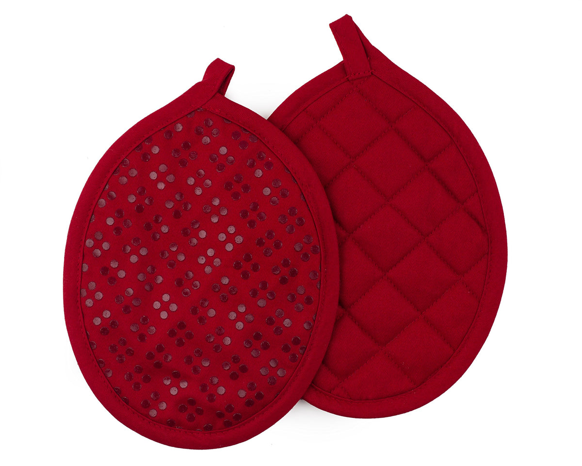 Guantes de silicona Sticky Toffee con agarre antideslizante para ollas con seguridad.