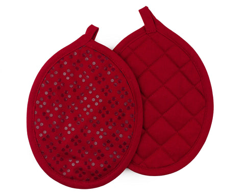 Guantes de silicona Sticky Toffee con agarre antideslizante para ollas con seguridad.