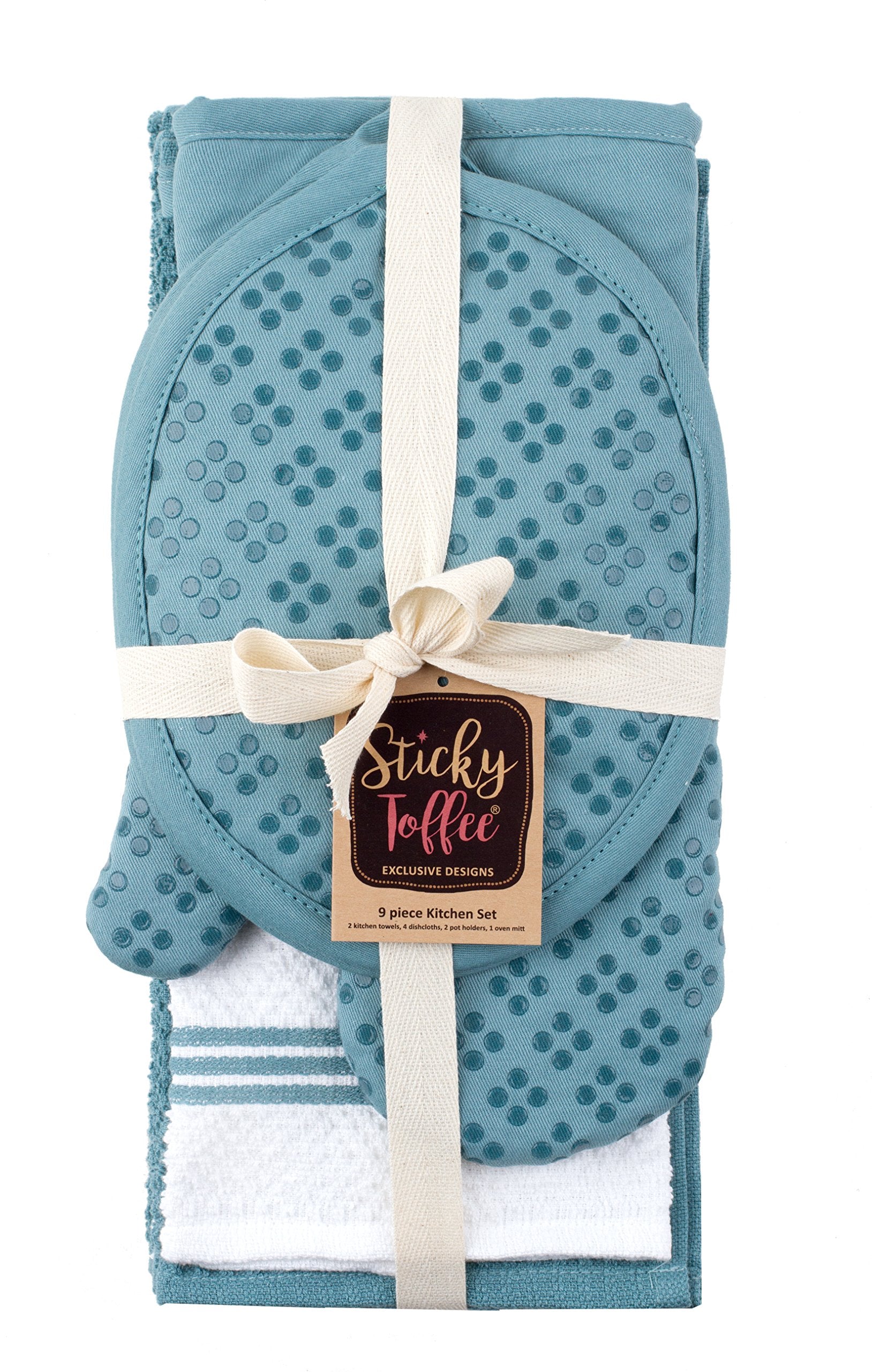 Sticky Toffee: empaque elegante, ideal como regalo de cocina.