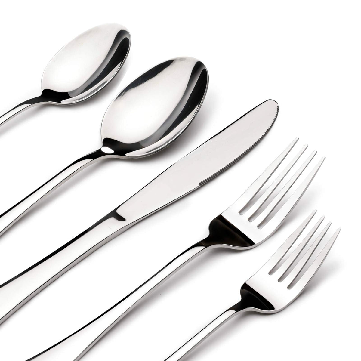 STILLOYE set de cubiertos 40 piezas para 8 personas, ideal para cenas familiares