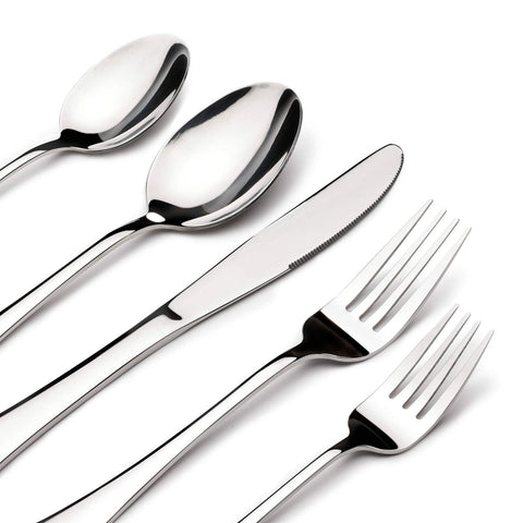 STILLOYE set de cubiertos 40 piezas para 8 personas, ideal para cenas familiares