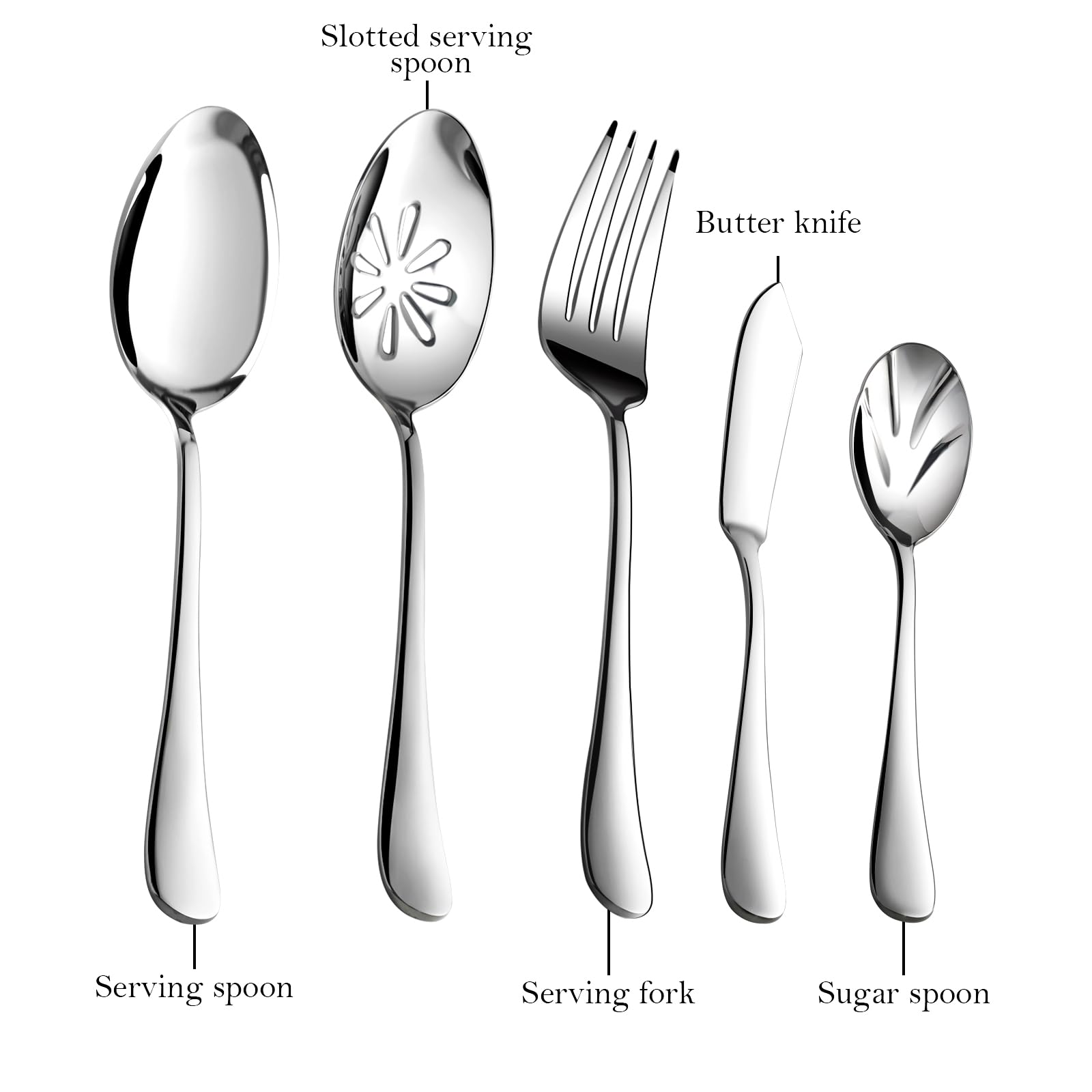 Tenedores Stilloye para ensaladas y comidas diarias, diseño equilibrado.