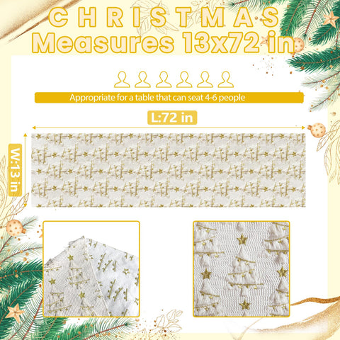 STJKRCLW diseño de árboles de Navidad beige para interiores cálidos.