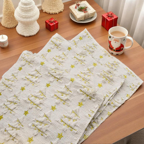 STJKRCLW protección de superficie con estilo festivo para fiestas.