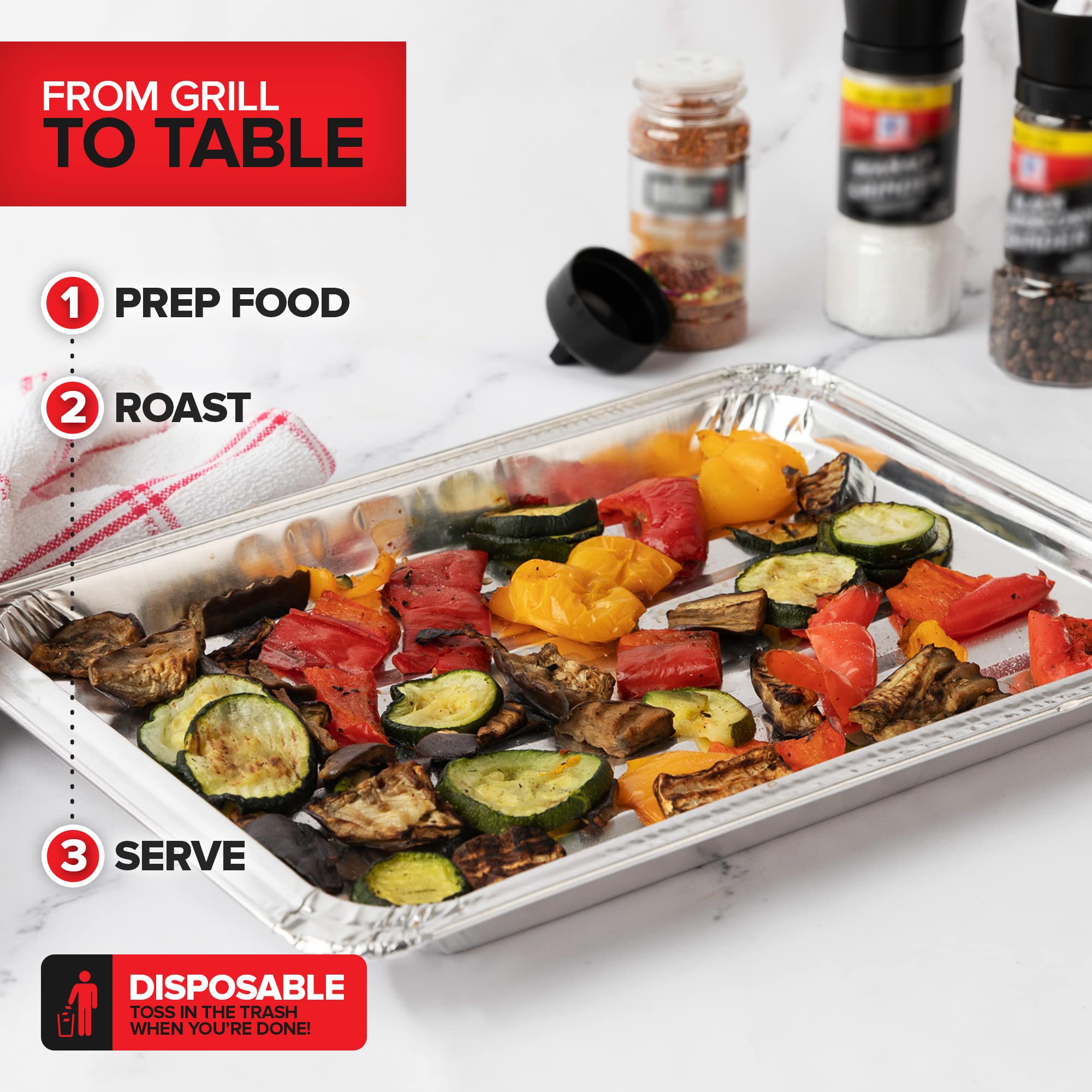 Stock Your Home bandeja apilable, ahorro de espacio en cocina.