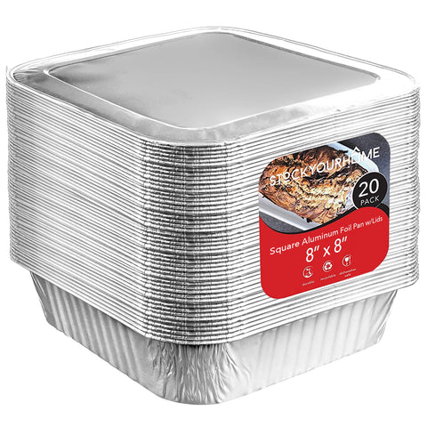 Stock Your Home: bandeja cuadrada 8x8 con tapa para hornear