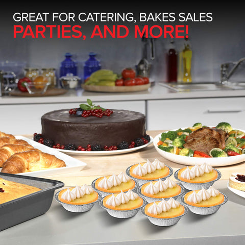 Stock Your Home bandeja tarta 3 pulgadas, ideal para postres individuales.