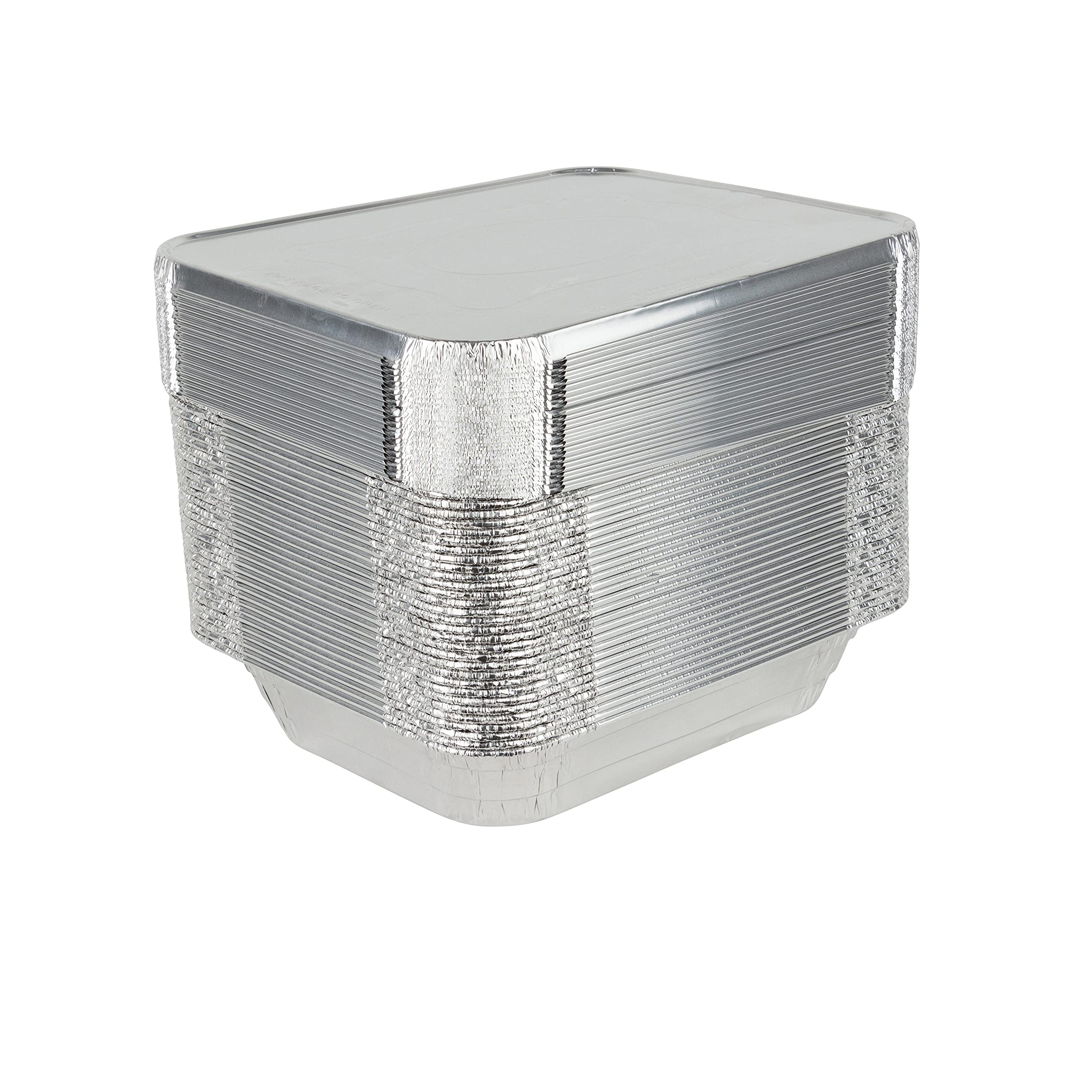 Stock Your Home: bandejas de aluminio 9x13 reciclables para limpieza rápida.