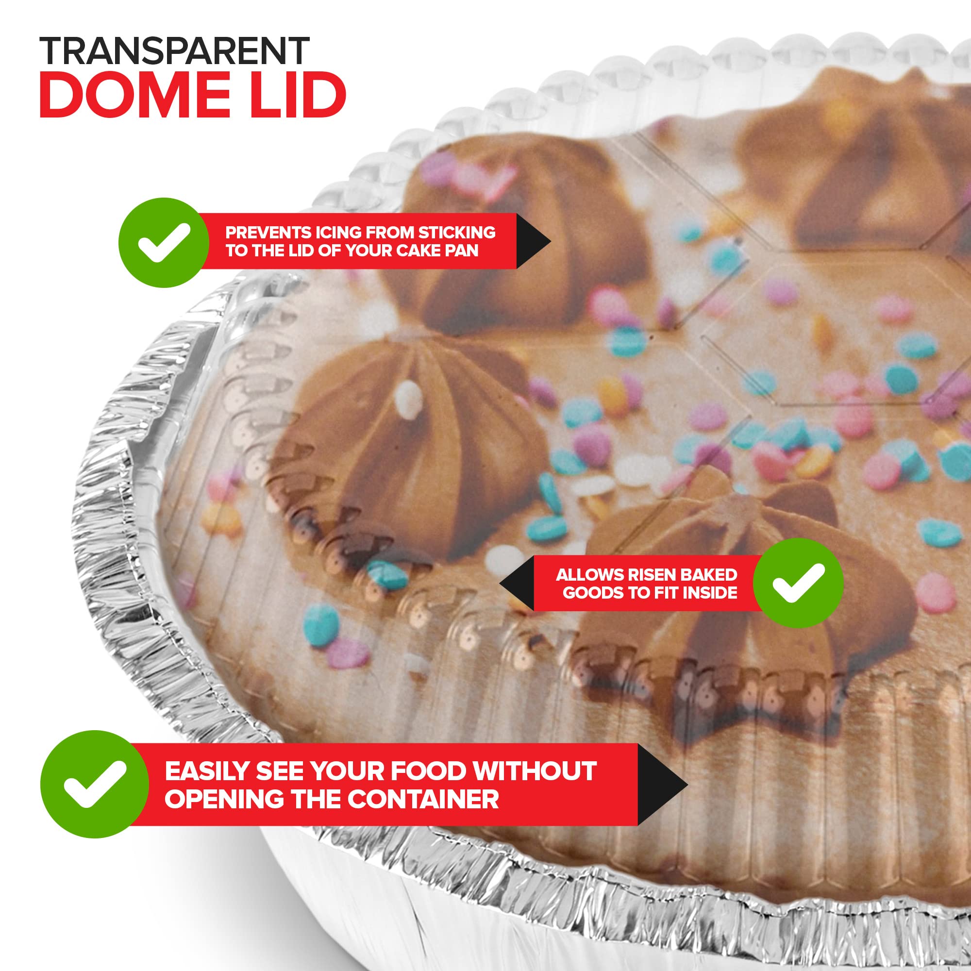Stock Your Home bandejas para llevar, ideales para catering y comidas para llevar.