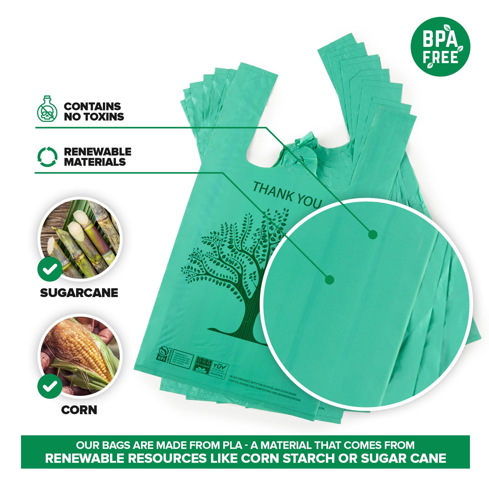 Stock Your Home en supermercado usando bolsa eco con asas