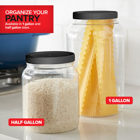 Gran capacidad para organizar despensa con Stock Your Home.