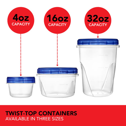 Stock Your Home contenedores aptos para microondas y lavavajillas