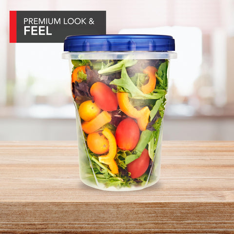 Stock Your Home: contenedores para sopa reutilizables con sello hermetico.