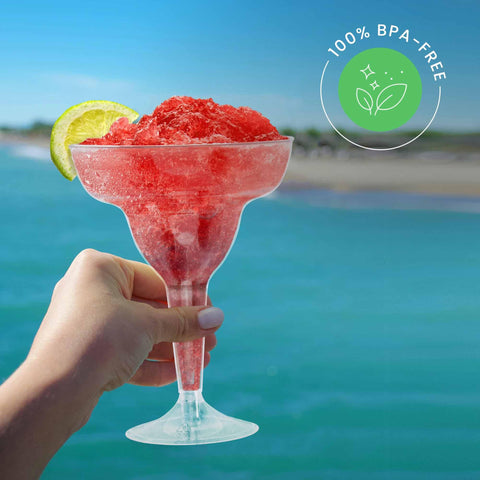 Copas margarita Stock Your Home claras para Cinco de Mayo, 12 oz.
