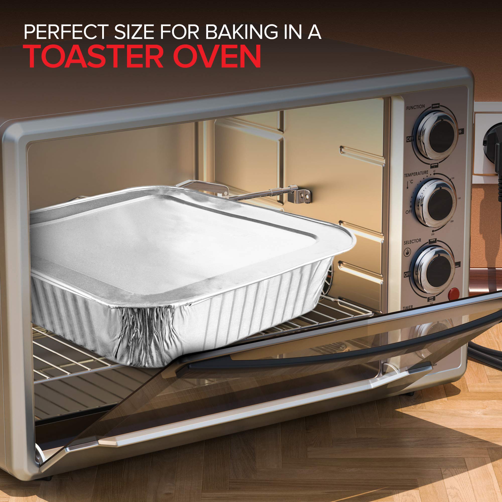 Stock Your Home: envase desechable de aluminio para calentar sobras